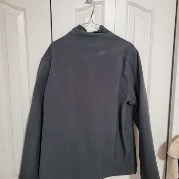 GUESS Grey Soft Shell Water Resistant Jacket [Size: Men's Medium] - Picture 6 of 6
